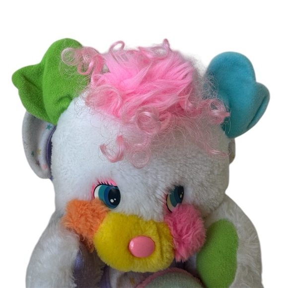 VTG '80s Baby Bibsy Popple with Bottle Rare Plush - Picture 3 of 9